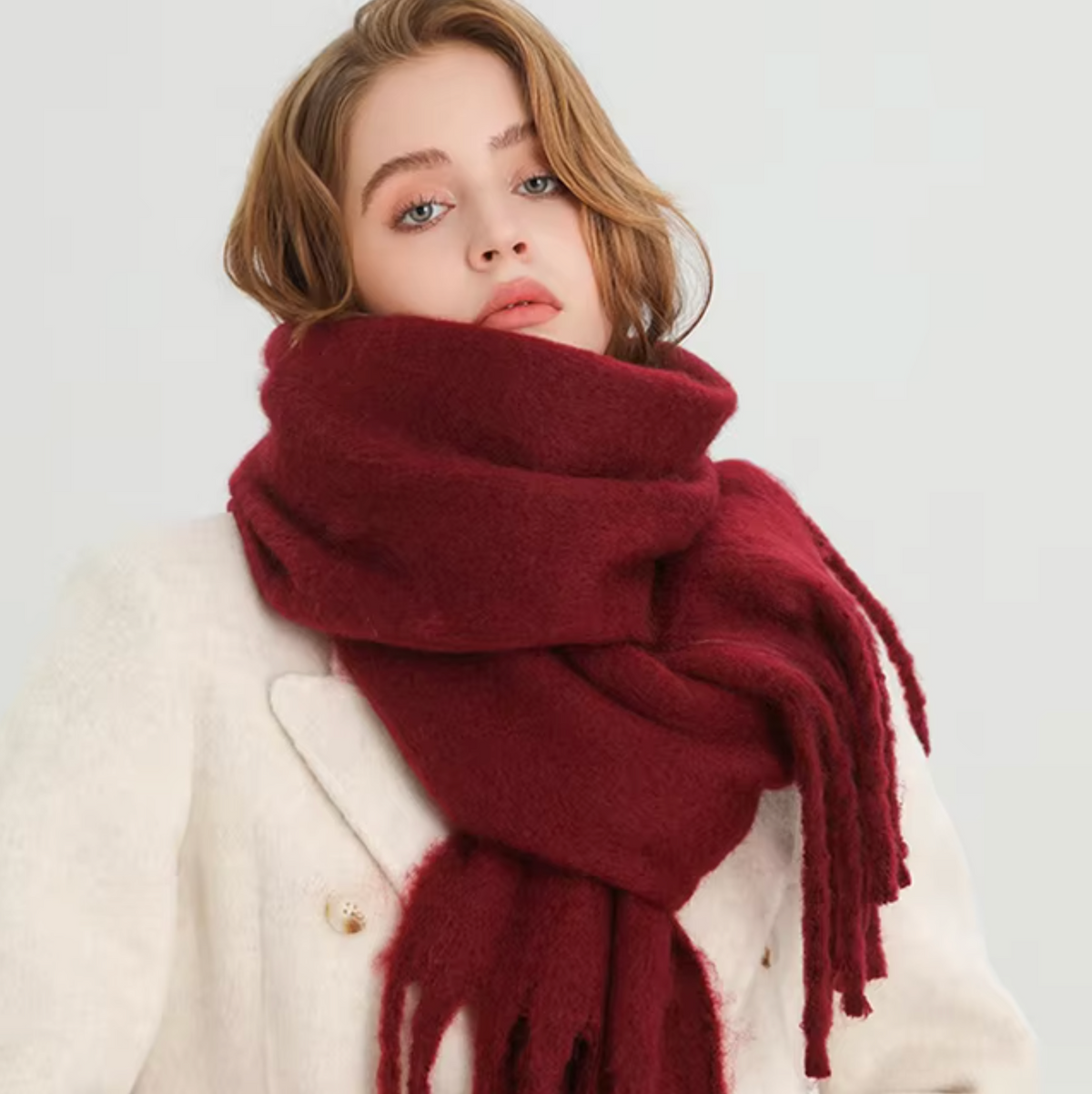 Orntli Elegant Winter Scarf For Cozy Everyday Warmth