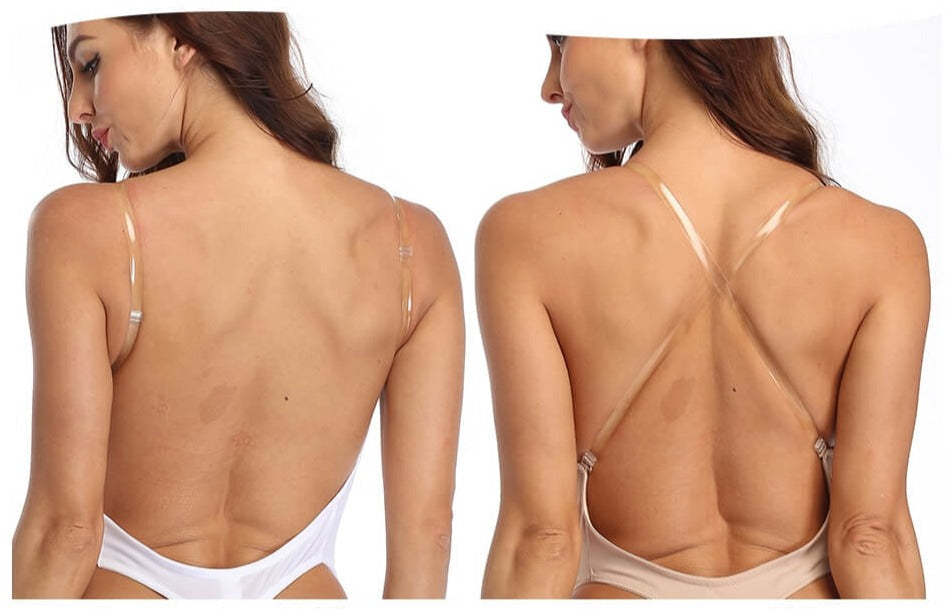 Tvarující body s hlubokým výstřihem na zádech pro hladký vzhled bez švů