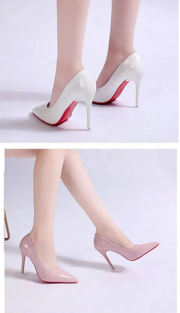 Women's Pointed Toe High Heel Platform Stiletto Pumps