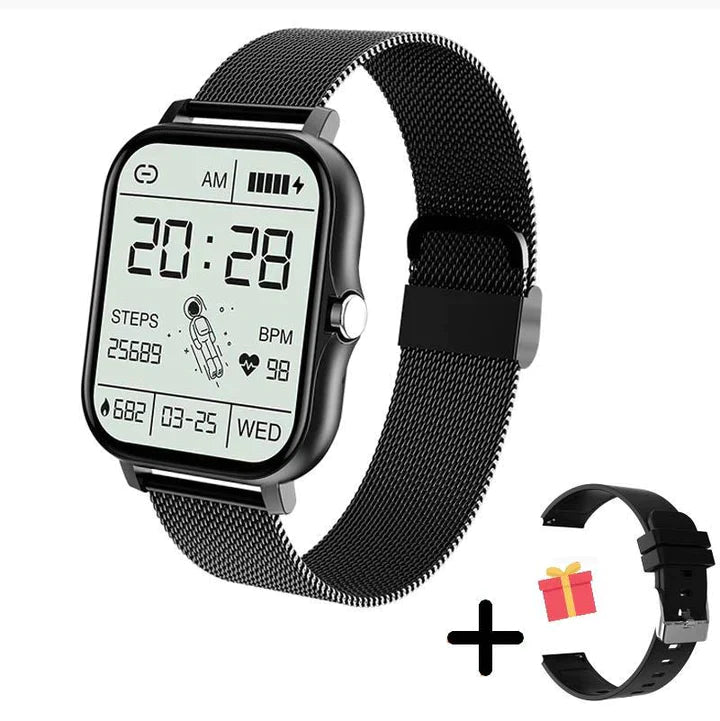Women's Mesh Strap Smartwatch, Health Tracking And Connectivity