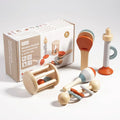 Wooden Montessori Musical Instrument Set, 6 Pieces for Toddlers