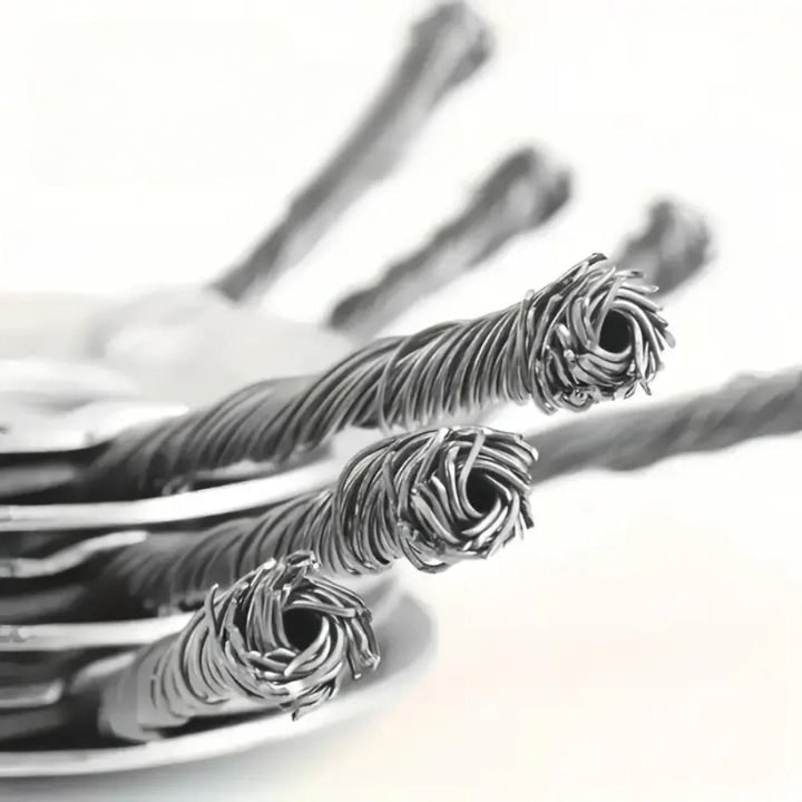 Heavy-Duty Twisted Steel Wire Trimmer Head — Universal Fit For Electric String Trimmers