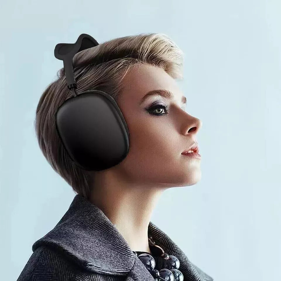 Cuffie wireless over-ear con cancellazione del rumore, bassi profondi, leggere e confortevoli
