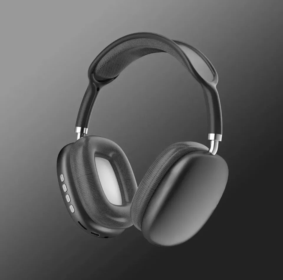 Cuffie wireless over-ear con cancellazione del rumore, bassi profondi, leggere e confortevoli