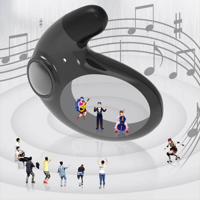 سماعات أذن لاسلكية بتقنية Bluetooth، تصميم مدمج داخل الأذن، تقليل الضوضاء، ثبات محكم