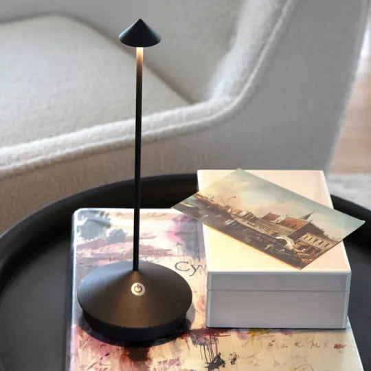 ClarityGlow Wireless LED Table Lamp — Adjustable Dimmable Lighting