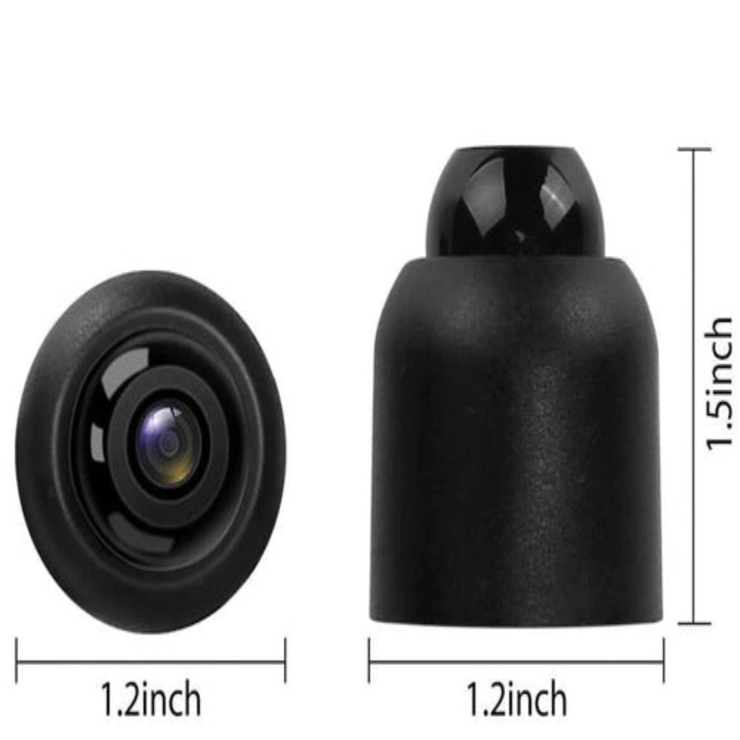Mini telecamera di sicurezza wireless, visione notturna, design compatto e discreto, abilitata al Wi-Fi