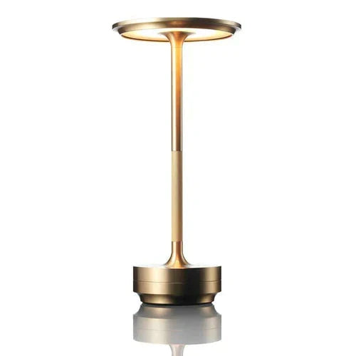 GlowBeam Wireless USB Rechargeable Table Lamp Warm Ambient Glow